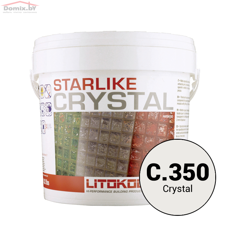 Litochrom Starlike C.350 Crystal затир. смесь 2,5кг