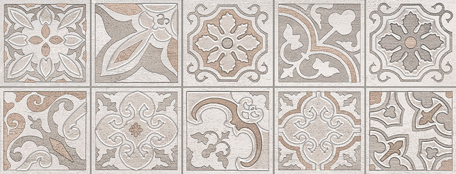 Керамическая плитка Dolorian серый декор 60*23