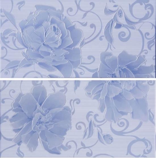 Плитка настенная Pion S/2 Azul SW9PIN03 панно  498*500