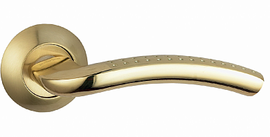 Ручка фалевая  PRATICO A-09-10 GOLD/S.GOLD 