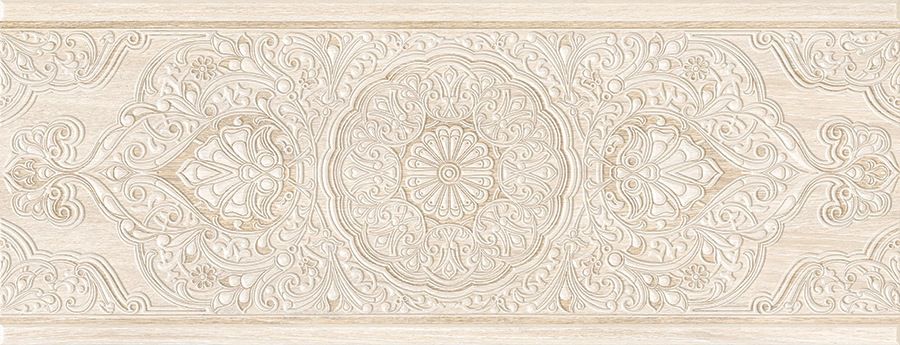Керамическая плитка Townwood беж. декор (60*23) 