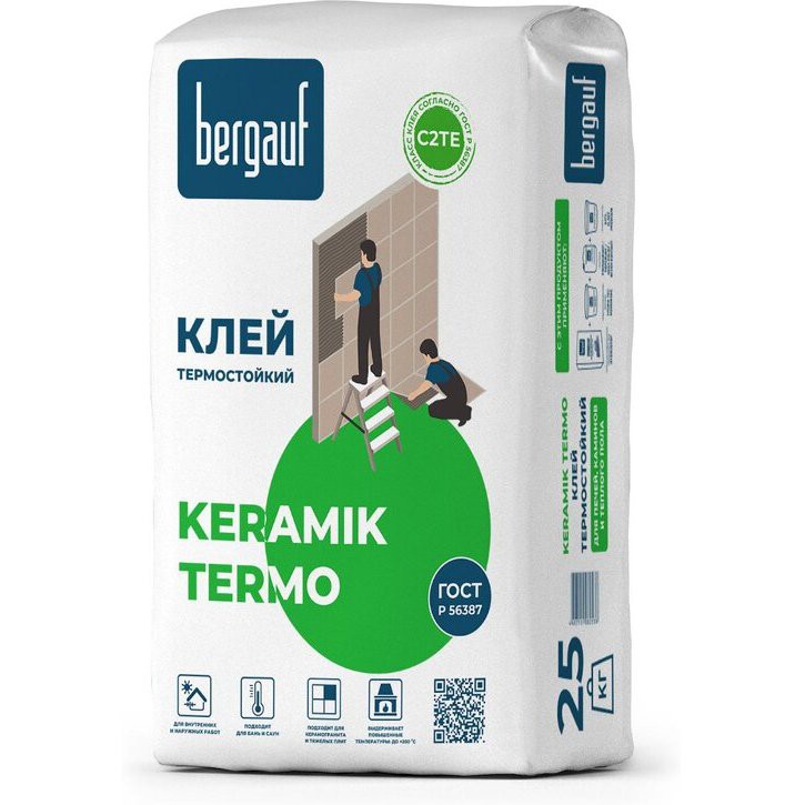 Клей для плитки Keramik Termo 25кг. (56 пал)