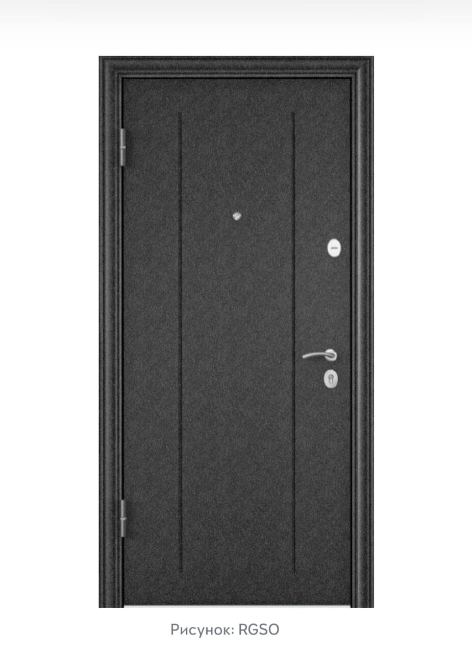 DELTA 100 (860, 2050, L, Черный шелк, RGSO, ПВХ Бетон светлый, D21, хром)+опции