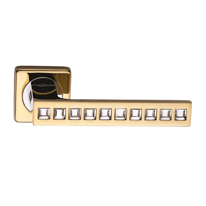Ручка фалевая SILLUR C199 P.GOLD:CRYSTAL                                                            