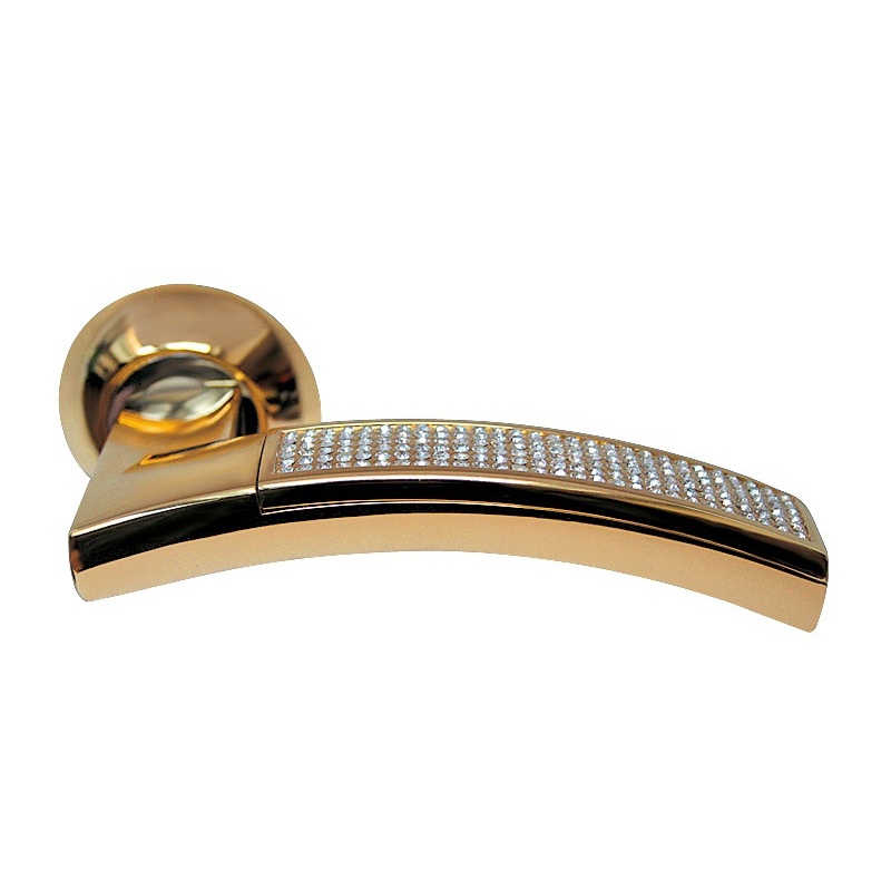 Ручка фалевая SILLUR 132 P.GOLD:CRISTAL                                                             
