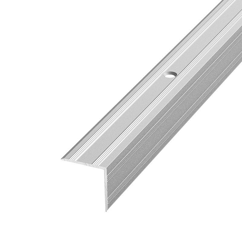 Порог угловой 20*20 анод серебро 0,9м