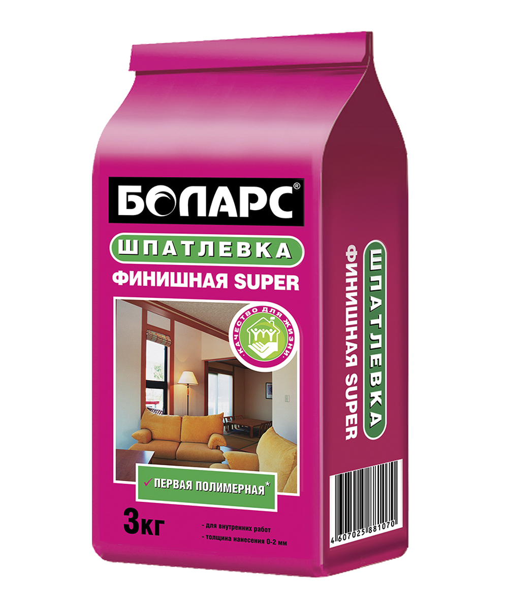 Шпатлевка финиш SUPER  