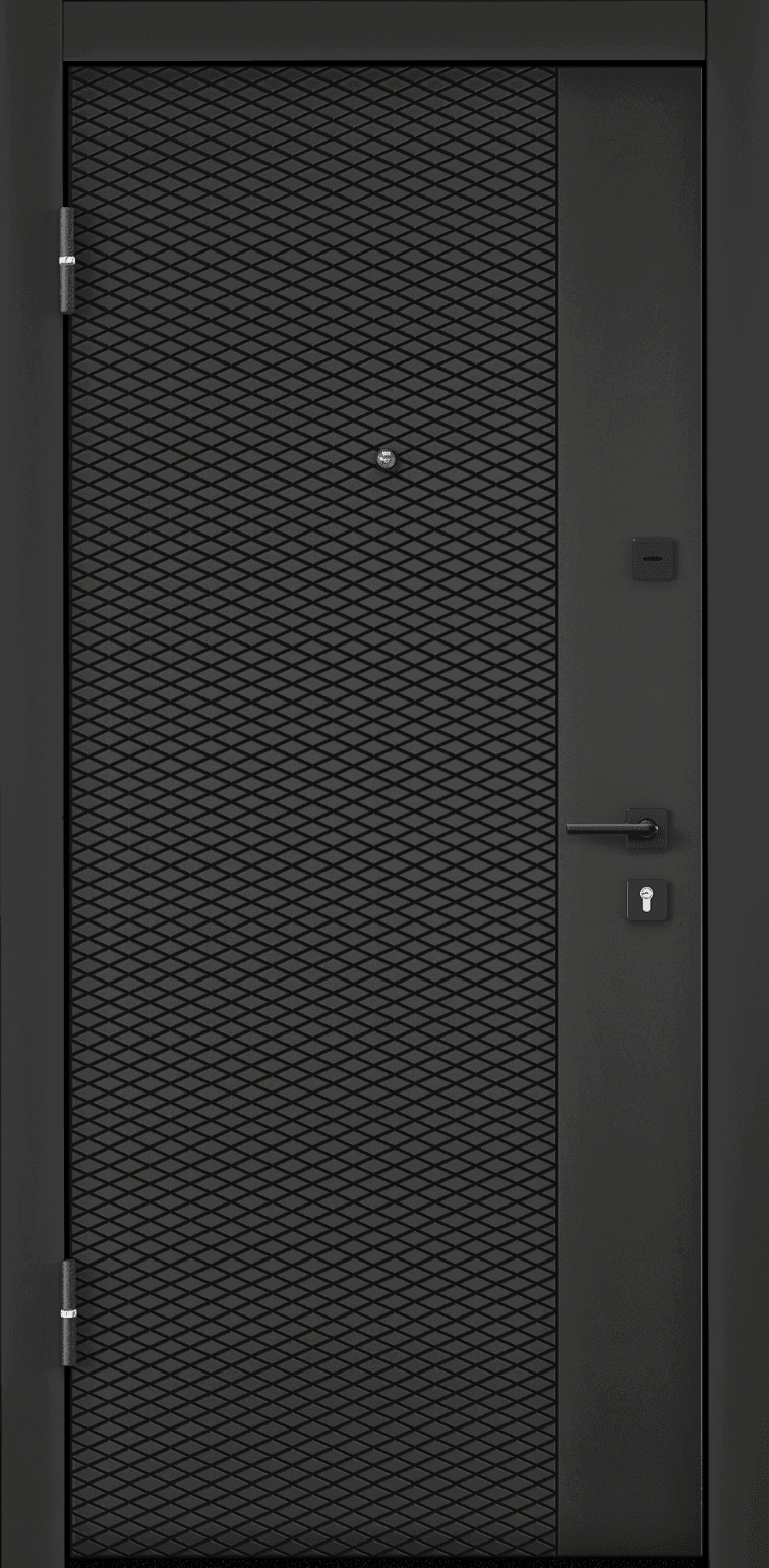 DELTA PRO РР (860, 2050, L, Чёрн. шагрень,D-DL1, ПВХ Бьянко, D-DL1) фур-ра чёрн. квадрат+опции