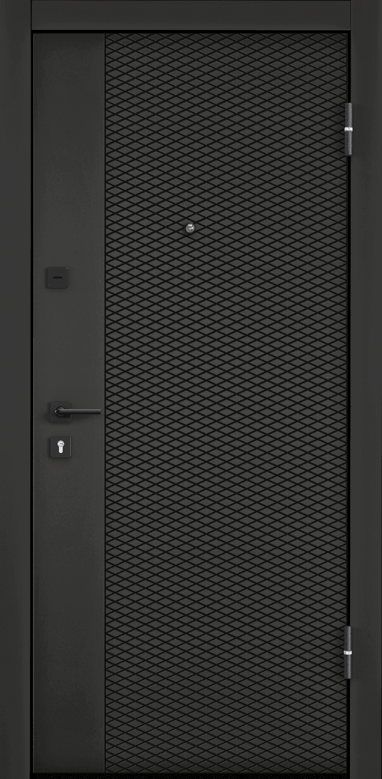 DELTA PRO РР (860, 2050, R, Чёрн. шагрень,D6-DL1, ПВХ Гриджио , D6-DL2) фур-ра чёрн. квадрат